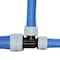 Apollo Apollo 3/4 in. Expansion PEX in to X 1/2 in. D Barb Poly Alloy Reducing Tee EPXPAT341212 - alternate 3
